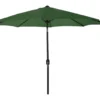9' Shamrock Green Steel Market Patio Umbrella