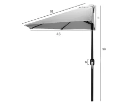 Olive Half-Round Market Patio Umbrella -RAZOR COSCO SHOP 810379199 810379200 810379201 810379202 810379203 810467269 810467270 810467271 81046 7Qg7r8dPX6 4