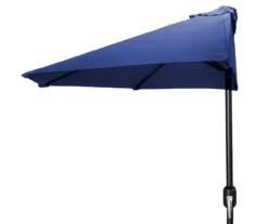 Jordan Manufacturing Half-Round Market Patio Umbrella -RAZOR COSCO SHOP 810379200