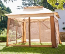 Real Living Pop-Up Canopy With Netting, (11' X 11') -RAZOR COSCO SHOP 810416871 2