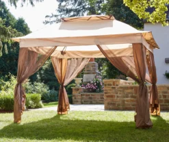 Real Living Pop-Up Canopy With Netting, (11' X 11') -RAZOR COSCO SHOP 810416871 3
