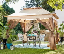Real Living Pop-Up Canopy With Netting, (11' X 11') -RAZOR COSCO SHOP 810416871 4