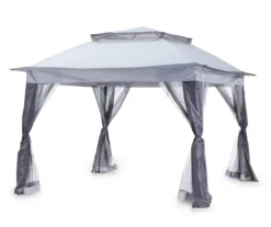 Real Living Pop-Up Canopy With Netting, (11' X 11') -RAZOR COSCO SHOP 810416874