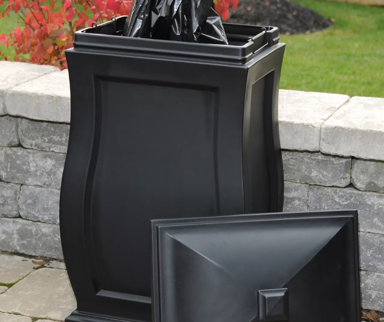 Mansfield Black Storage Bin 1 Mansfield Black Storage Bin