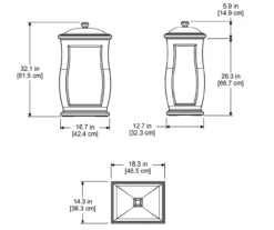 Mansfield Black Storage Bin 7 Mansfield Black Storage Bin -RAZOR COSCO SHOP 810440531 4