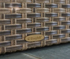 Broyhill Eagle Brooke All-Weather Wicker Cushioned Patio Sofa -RAZOR COSCO SHOP 810452032 810452033