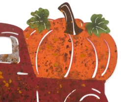 Red Distressed Retro Truck 3-in-1 Wall & Yard Decor -RAZOR COSCO SHOP 810454717 5