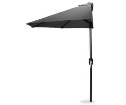 Jordan Manufacturing Half-Round Market Patio Umbrella -RAZOR COSCO SHOP 810467273 1