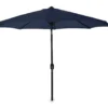 9' Navy Tilt Market Patio Umbrella