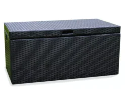 All-Weather Wicker 48-Gallon Storage Deck Box 16 All-Weather Wicker 48-Gallon Storage Deck Box -RAZOR COSCO SHOP 810478126 11