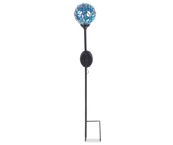 30" Mosaic 3-Piece LED Solar Yard Stake Set -RAZOR COSCO SHOP 810495413 2
