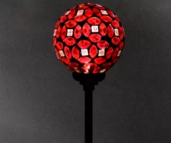 30" Mosaic 3-Piece LED Solar Yard Stake Set -RAZOR COSCO SHOP 810495413 6