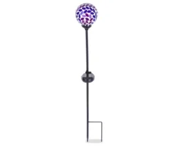 30" Mosaic 3-Piece LED Solar Yard Stake Set -RAZOR COSCO SHOP 810495413 8