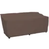 96" Mocha Heavy Duty Patio Sofa Cover