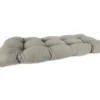 Dove Gray Outdoor Wicker Settee Cushion