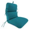 Peacock Green High Back Outdoor Chair Cushion
