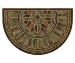 Ornamental Boardwalk Outdoor Doormat, (36" X 24")