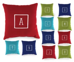 "R" Monogram Indoor/Outdoor Throw Pillow -RAZOR COSCO SHOP 810522320 810522325 810522328 810522333 810522341 810522209 810522302 810522304 81052 qeg8TxWvGq 9