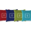 "R" Monogram Indoor/Outdoor Throw Pillow
