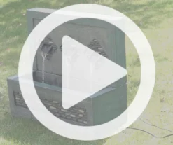 Pebbles 3-Spout LED Water Fountain -RAZOR COSCO SHOP 810525096 9