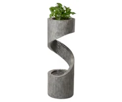 Spiral Waterfall LED Water Fountain & Planter 8 Spiral Waterfall LED Water Fountain & Planter -RAZOR COSCO SHOP 810525097 4