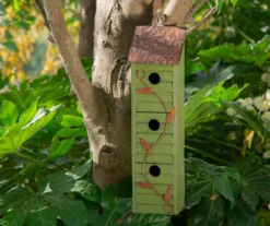 Rustic Green 3-Tier Birdhouse -RAZOR COSCO SHOP 810525464 6