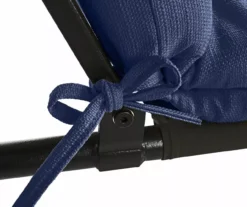 Navy Blue Outdoor Chaise Cushion -RAZOR COSCO SHOP 810525543 5