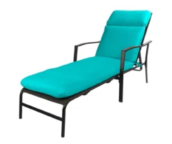Turquoise Outdoor Chaise Cushion -RAZOR COSCO SHOP 810525544 4