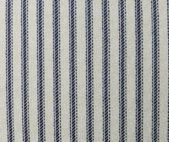 Navy Blue Tick Stripe 4-Piece Reversible Deluxe Outdoor Chair Cushions Set -RAZOR COSCO SHOP 810525547 9