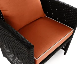 Burnt Orange 4-Piece Deluxe Outdoor Chair Cushion Set -RAZOR COSCO SHOP 810525553 7
