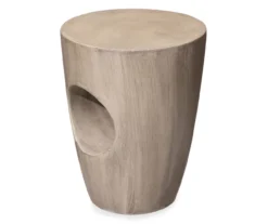 18" Round Concrete Look Garden Table -RAZOR COSCO SHOP 810531030 3