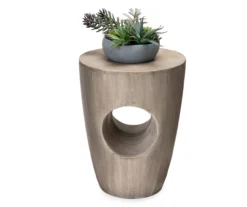 18" Round Concrete Look Garden Table -RAZOR COSCO SHOP 810531030 6