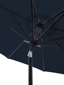 9' Navy Blue Tilt Market Patio Umbrella -RAZOR COSCO SHOP 810540693 3