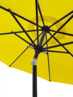 9' Sunflower Yellow Tilt Market Patio Umbrella -RAZOR COSCO SHOP 810540695 3