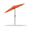 9' Sunburst Orange Tilt Market Patio Umbrella