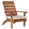 Sea Grove Brown Cushioned Patio Chair