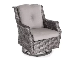 Real Living Rockbridge 3-Piece Cushioned Patio Glider & Side Table Set -RAZOR COSCO SHOP 810544190 1