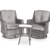 Real Living Rockbridge 3-Piece Cushioned Patio Glider & Side Table Set