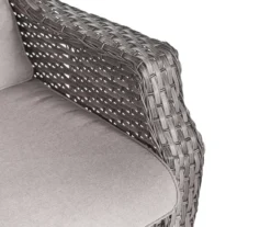 Real Living Rockbridge 3-Piece Cushioned Patio Glider & Side Table Set -RAZOR COSCO SHOP 810544190 3