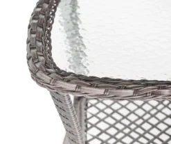 Real Living Rockbridge 3-Piece Cushioned Patio Glider & Side Table Set -RAZOR COSCO SHOP 810544190 5