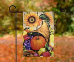 18" X 12.5" Cornucopia Harvest Garden Flag -RAZOR COSCO SHOP 810545510 2