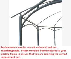Manhattan Gazebo Replacement Canopy -RAZOR COSCO SHOP 810549195 6