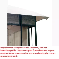 Lakewood Gazebo Beige Replacement Canopy -RAZOR COSCO SHOP 810549208 41