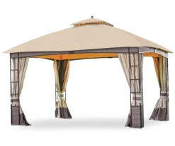 Lakewood Gazebo Beige Replacement Canopy -RAZOR COSCO SHOP 810549208 6