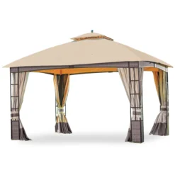 Lakewood Gazebo Beige Replacement Canopy -RAZOR COSCO SHOP 810549208 61