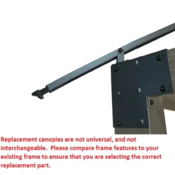 Eagle Brooke/Ashford/Asheville Beige Replacement Canopy -RAZOR COSCO SHOP 810549210 41