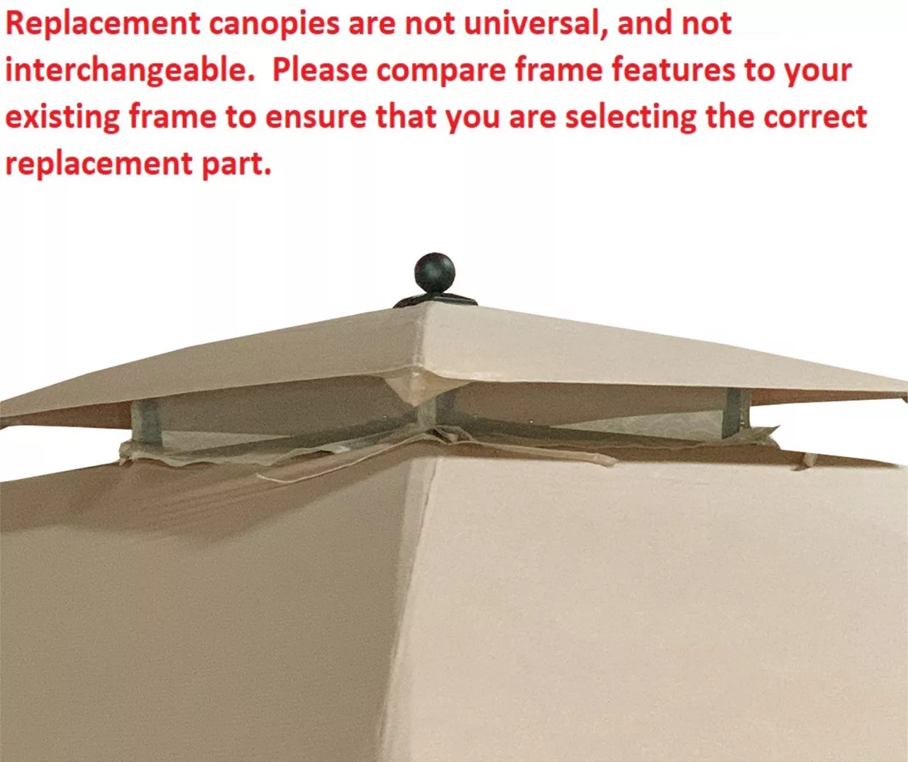 Eagle Brooke/Ashford Gazebo Replacement Riplock Canopy 11 Eagle Brooke/Ashford Gazebo Replacement Riplock Canopy - Image 11