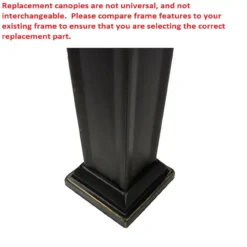 Pinehurst Gazebo Canyon Stripe Replacement Canopy -RAZOR COSCO SHOP 810549219 61