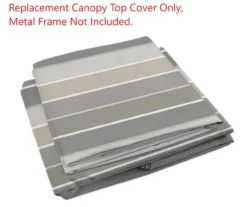 Pinehurst Gazebo Stone Stripe Replacement Canopy -RAZOR COSCO SHOP 810549220 21