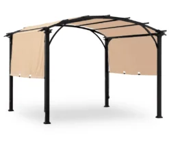 Verano Pergola Beige Replacement Riplock Canopy -RAZOR COSCO SHOP 810549225 51